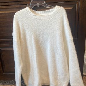 Soft white sweater